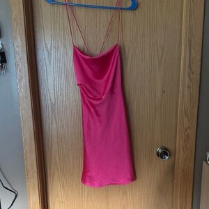 Princess Polly Hot Pink Mini Dress